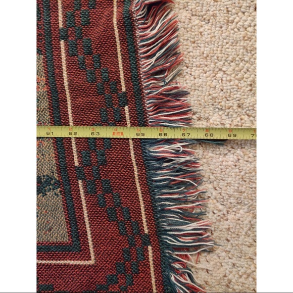 ⚡️SOLD⚡️ Vintage Goodwin Weavers Throw Blanket - Picture 3 of 5